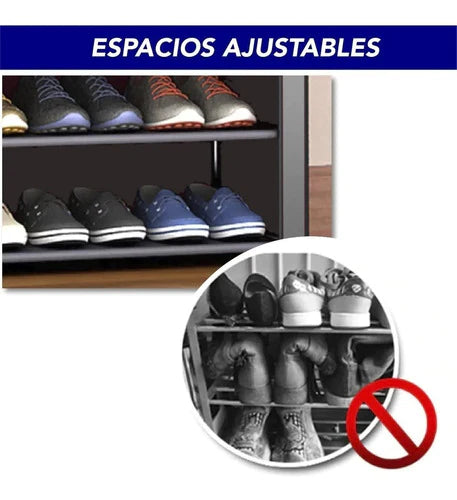 Zapatera Closet Organizador De Zapatos 9 Niveles 27 Zapatos