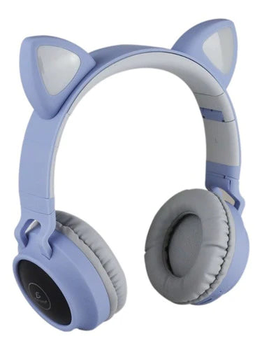 Audífonos Oreja Gato Auriculares Bluetooth Recargables
