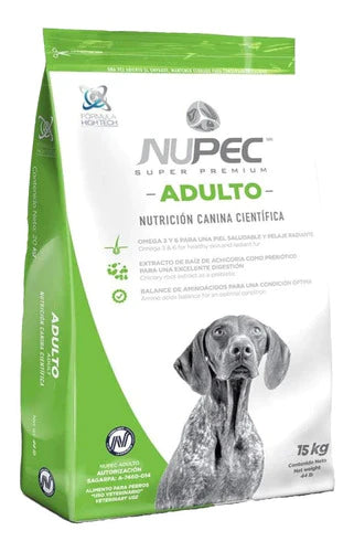 Nupec Adulto 15 Kg Alimento Croquetas Premium Para Perro