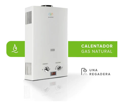 Boiler Calentador De Paso 6 Lts X Min Instantaneo Avera C6l