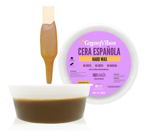 Cera Española Gypsyvibes - Easywax Para Micro Chocolate