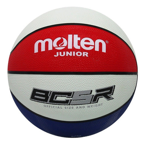 Balón Basquetbol Molten Bc5r Tricolor Hule No. 5 | Sporta Mx