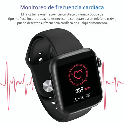 Reloj Inteligente Smartwatch U68 Deportivo Impermeable