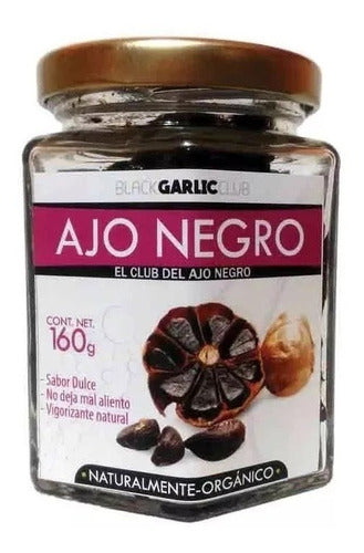 Ajo Negro 1 Frasco 160grs Diente Pelado-ajoblack