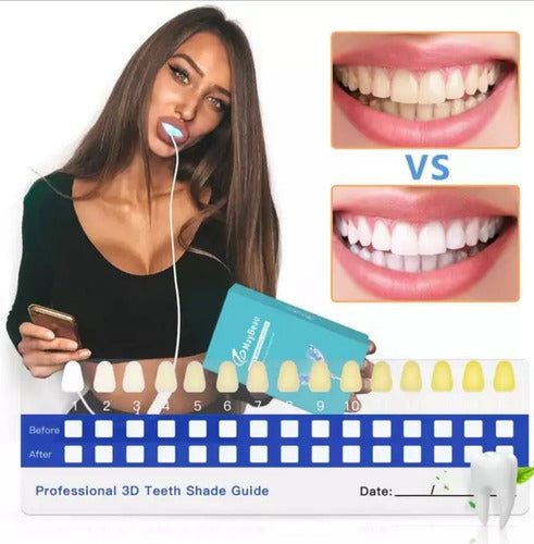 Blanqueamiento Dental Led Kit Profesional Y Efectivo