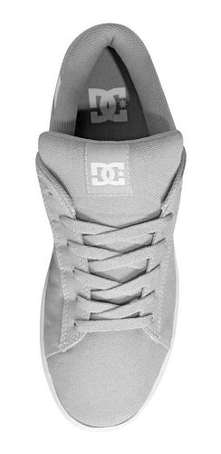 Tenis Dc Shoes Hombre Notch Tx Mx Gris Skate Adys100518lgr