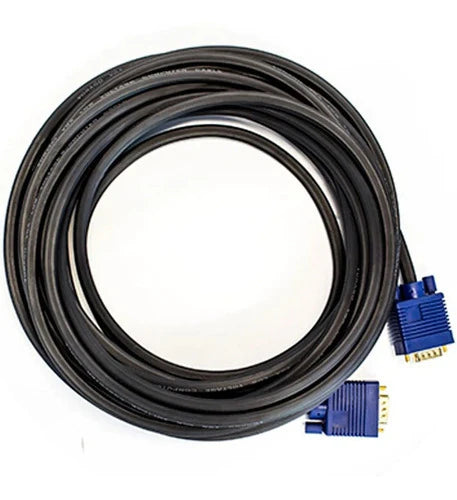 Cable Vga 10mts Macho Para Proyector Laptop Vorago Cab-205
