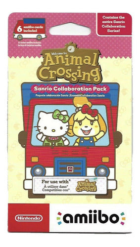 Animal Crossing Sanrio Amiibo Originales De Nintendo 6 Cards