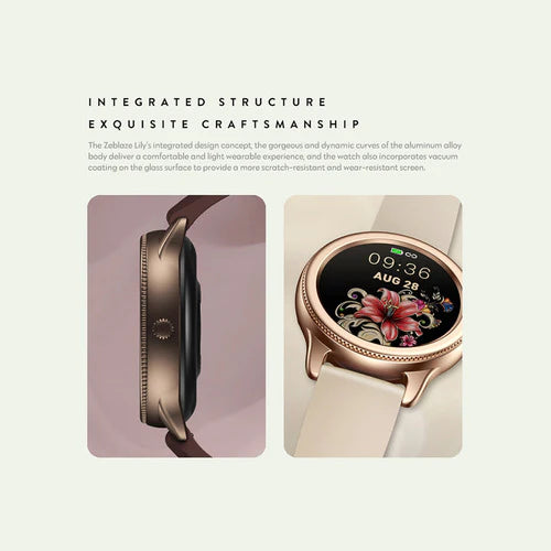 Smartwatch Zeblaze Lily Pantalla Color Táctil 1.1 In P/mujer