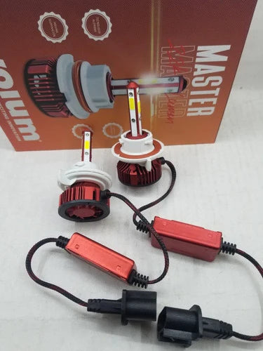 Luces Led H13 Can Bus  45 W 22000lm 4 Lados  6000k 12 -24 V