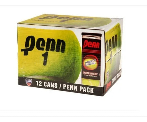 Pelotas De Tenis Penn 1 Caja Con 12 Latas®