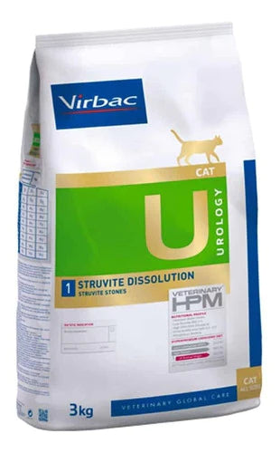 Virbac Alimento Gato Urology Disolución De Cálculos 3kg