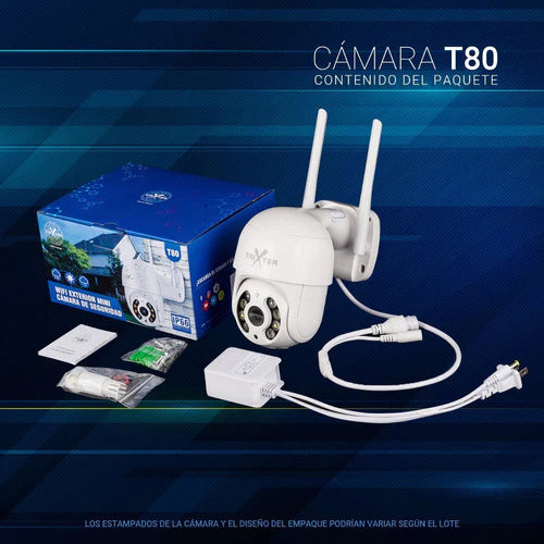 Camara Ip De Seguridad Vigilancia Exterior 1080 Domo 360 Ptz