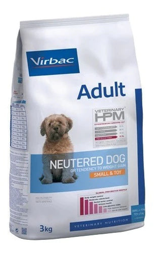 Alimento Virbac Hpm Adult Neutered Dog Small & Toy 7 Kg