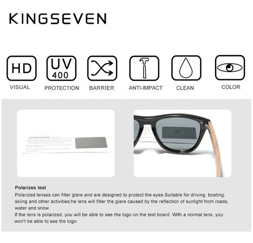 Gafas Polarizados Lentes De Sol Originales Premium Kingseven