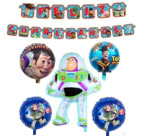 Toy Story Globo Metálico Decoración Cumpleaños Fiesta