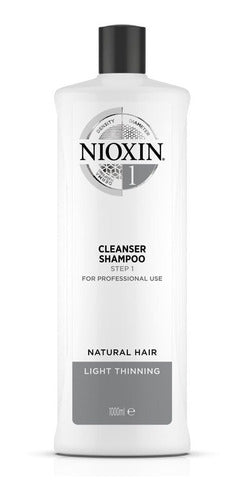 Nioxin Cleanser 1 1000ml- Shampoo Crecimiento De Cabello