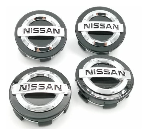 4 Tapas Centro De Rin Nissan Versa Sentra Altima Maxima 60mm