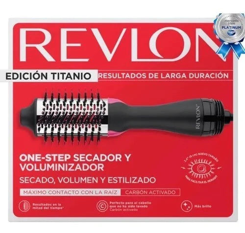 Revlon, Cepillo Secador  Edicion Titanio Max Voluminizador