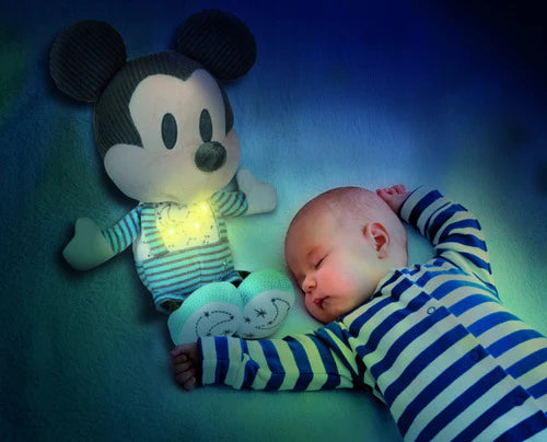 Baby Mickey Peluche Luz Melodia Disney Clementoni