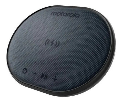 Bocina Motorola Sonic Sub 500 Cargador Inalámbrico Bluetooth