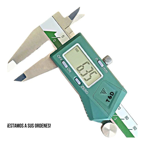 Calibrador Vernier Digital Insize 0-150mm / 0-6 Pulgadas