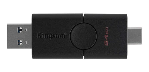 Memoria Kingston Datatraveler Duo Usb-a / Usb-c 64 Gb