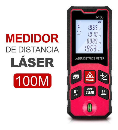 Telemetro Medidor Laser Distanciometro 100m Distancia Juemel