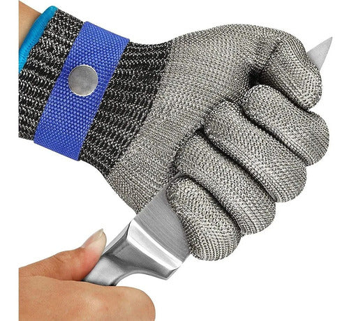 Cut Resistant Gloves Stainless Steel Butcher Xl
