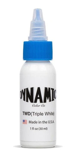 Kit De Tintas Dynamic Triple Black White Heavy White 1oz Cap