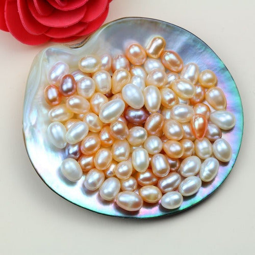 0.5kg Perla Agua Dulce Perlas Esparcidas Diy Pulsera 7-9mm