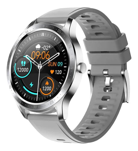 Reloj Smartwatch Sky 5 Full Led Certificación Ip67 Plata