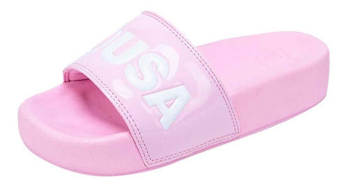 Sandalia Tipo Slides Dc Shoes Rosas Mujer
