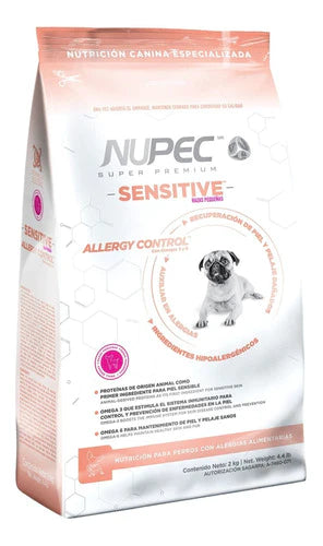 Alimento Nupec Nutrición Especializada Sensitive Para Perro De Raza  Pequeña Sabor Mix En Bolsa De 2kg