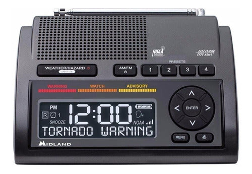 Midland Wr400 Radio De Alerta Meteorlogica Am/fm  All Hazard