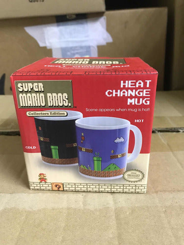 Taza Super Mario Bros Heat Change Mug Nintendo Paladone