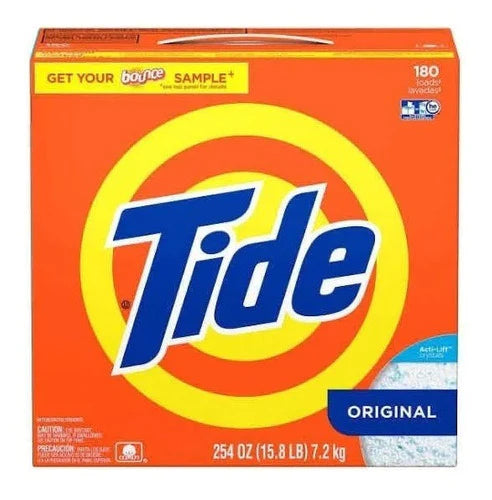 Tide Detergente Jabón 7.2 Kg 100% Original Importado De Usa.