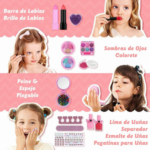 Kit De Juguetes Maquillaje Niños Regalos Navidad Cumpleaños