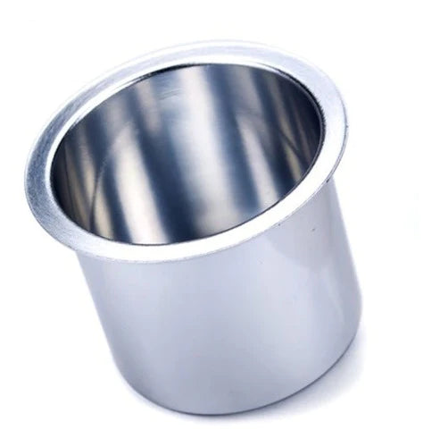 Porta Vasos De Aluminio Pulido 6 Pzas. Medida 11 X 9 X 7 Cm