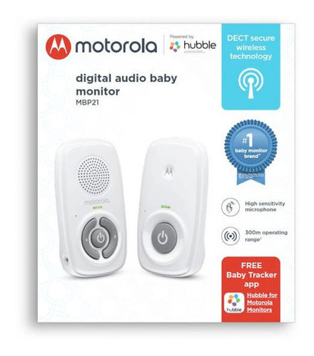 Monitor Para Bebe De Audio Digital Motorola Mbp21 Dect 6.0