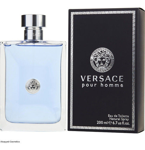 Perfume Caballero Versace Pour Homme 200 Ml Edt Original Usa