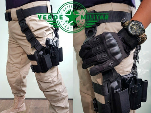 Funda Piernera Para Glock Beretta Y Px4 Storm