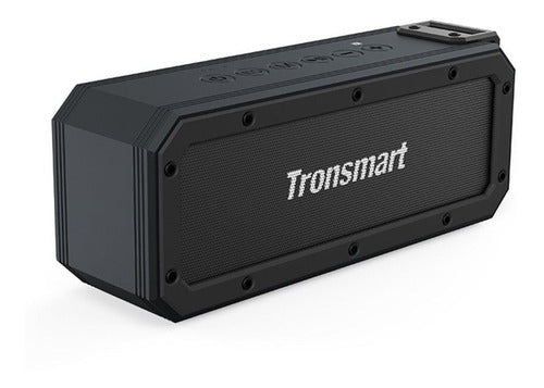 Bocina Tronsmart Soundpulse Element Force+ Portátil Con Bluetooth Negra