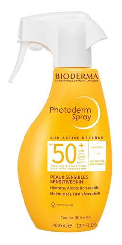 Protector Solar Bioderma Photoderm Max Spray Fps 50+ 400 ml