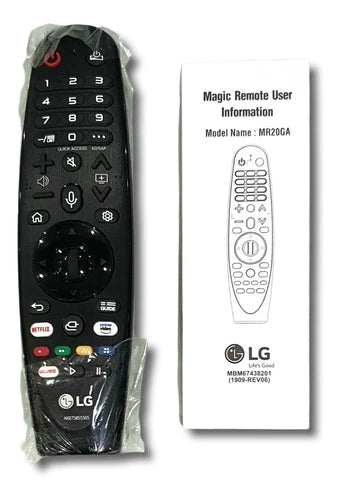 Control Original LG Magic Netflix  Amazon 2018, 2019 Y 2020