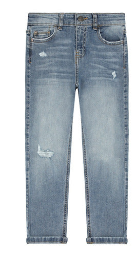 Jeans Regular Comfort Cropped De Niño C&a (3023179)