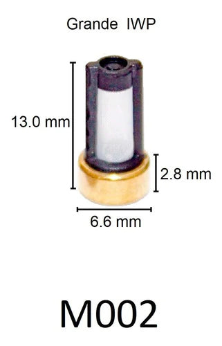 Microfiltro Filtro Inyector Platina, Clio, Pointer (50 Pza)