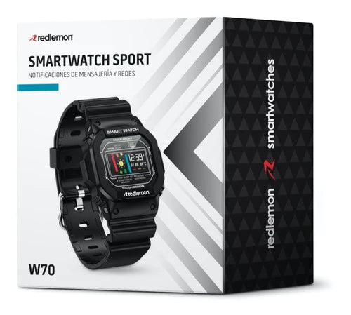 Smartwatch Sport Ritmo Cardiaco Ios Android Mod W70 Redlemon