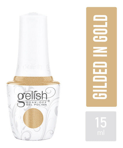 Gel Polish Semipermanente 15ml Gilden In Gold By Gelish