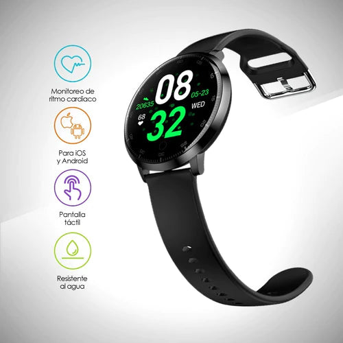 Smartwatch Reloj Inteligente Sport Ritmo Cardiaco Redlemon